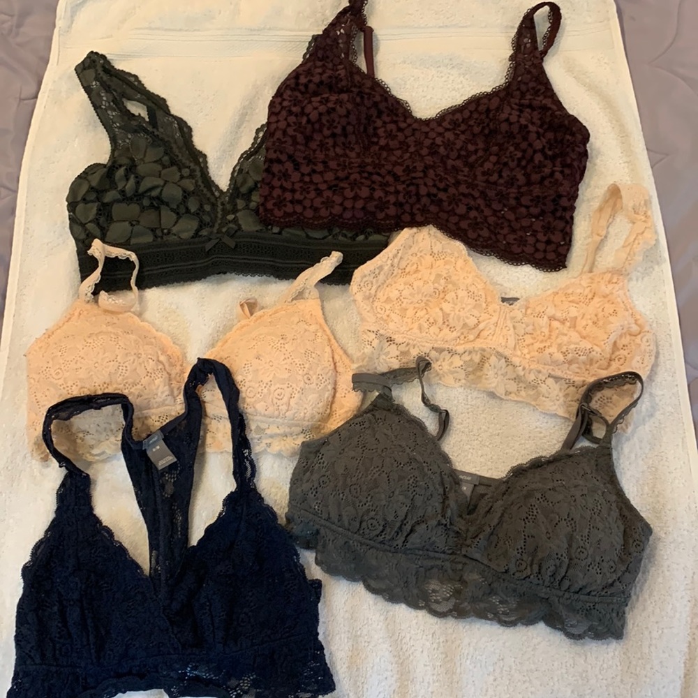 Aerie lace bralette bundle